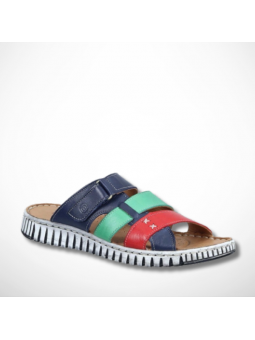 Klapki damskie skórzane...