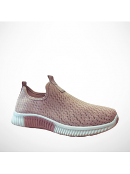 Różowe obuwie damskie...