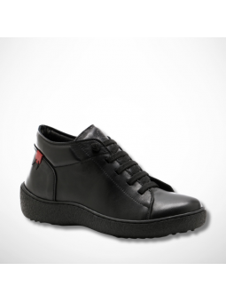 Czarne trzewiki damskie...