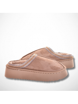 Beżowe śniegowce damskie...