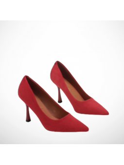 Czerwone szpilki z wkładką...