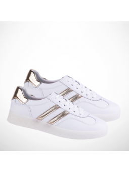 Białe sportowe damskie...