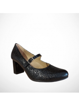 Klasyczne Czarne Skórzane...