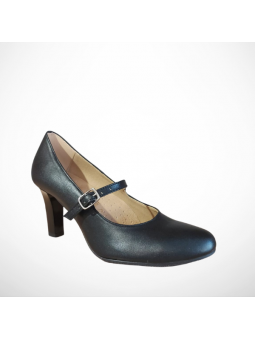 Klasyczne Czarne Skórzane...