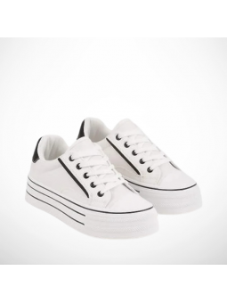 Biało - Czarne Trampki...