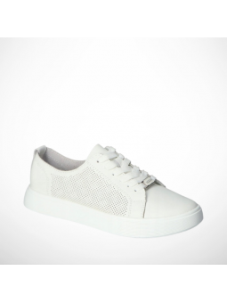 Białe Damskie Sneakersy...