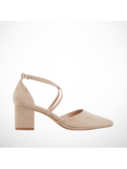 Eleganckie Beżowe Czółenka...