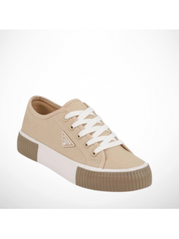 Beżowe Trampki Damskie na...