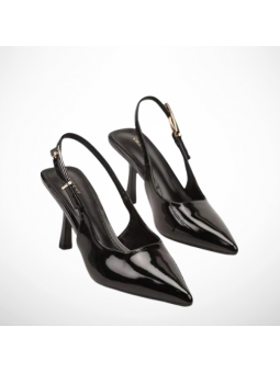 Czarne Czółenka Lakierowane...