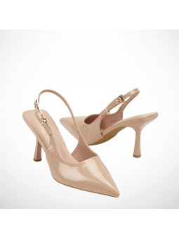 Ciemnobeżowe Czółenka...