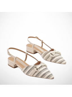 Beżowe Sandały Damskie...