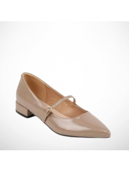 Beżowe Balerinki...