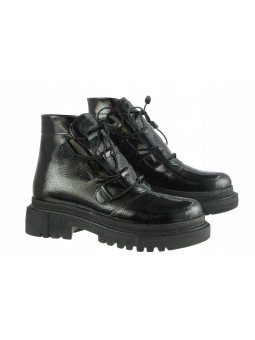 Czarne damskie lakierowane...