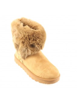 Camelowe botki śniegowce na...