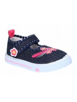 Granatowe tenisówki...