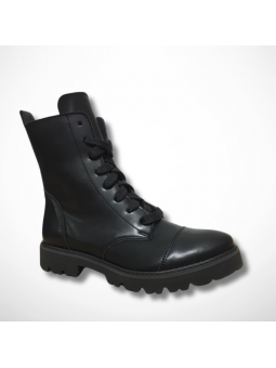 Czarne botki damskie...